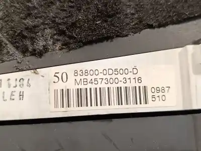 Peça sobressalente para automóvel em segunda mão quadrante por toyota yaris (ksp9/scp9/nlp9) 1.3 cat referências oem iam 838000d500d  