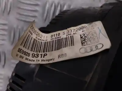 Peça sobressalente para automóvel em segunda mão quadrante por audi a4 berlina (8e) 2.0 tdi 16v (103kw) referências oem iam 8e0920931p 0263626211 