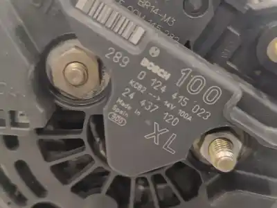Second-hand car spare part alternator for opel corsa c 1.0 12v cat (z 10 xe / lw3) oem iam references 24437120xl 0124415023 