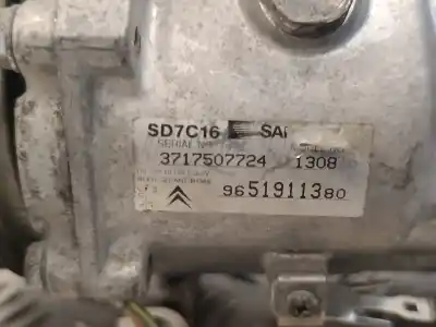 Автозапчасти б/у компрессор кондиционера воздуха за citroen c4 grand picasso 2.0 hdi fap cat (rhr / dw10bted4) ссылки oem iam 9651911380 sd7c161308 