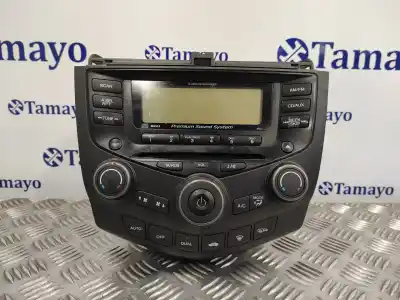 Second-hand car spare part audio system / radio cd for honda accord tourer (cn/cm) 2.2 ctdi oem iam references 39050sefg650m1