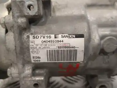 Second-hand car spare part air conditioning compressor for dacia logan mcv * oem iam references sd7v161069 8200866440 