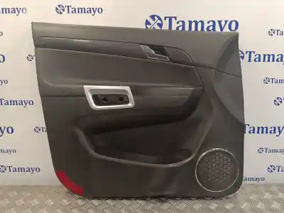 Peça sobressalente para automóvel em segunda mão forra / revestimento da porta dianteira esquerda por opel antara 2.2 cdti cat (a 22 dm / lnq) referências oem iam 96662205