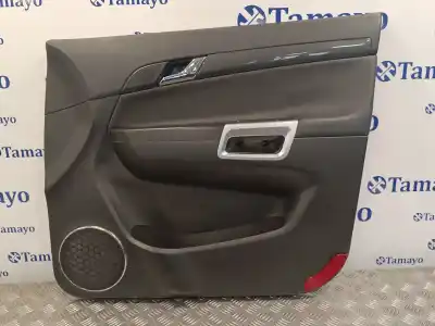 Peça sobressalente para automóvel em segunda mão forra / revestimento da porta dianteira direita por opel antara 2.2 cdti cat (a 22 dm / lnq) referências oem iam 96630769