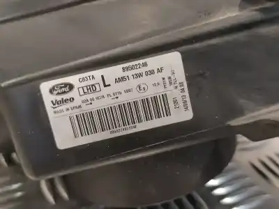 Автозапчастина б/у ліва фара для ford c-max (cb7) (2010->) 1.6 titanium [1.6 ltr. - 85 kw tdci cat] посилання на oem iam 89502246 am5113w030af 