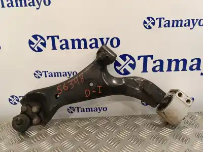 Peça sobressalente para automóvel em segunda mão braço de suspensão inferior esquerdo dianteiro por opel antara 2.2 cdti cat (a 22 dm / lnq) referências oem iam 96819161