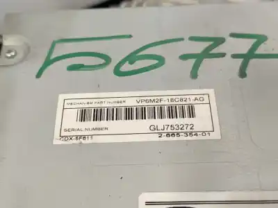 Pezzo di ricambio per auto di seconda mano impianto audio / radio cd per ford kuga (cbv) 2.0 tdci cat riferimenti oem iam vp6m2f18c821ag  