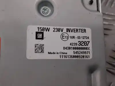 Peça sobressalente para automóvel em segunda mão módulo eletrônico por opel mokka / mokka x (j13) 1.6 cdti 4x4 (_76) referências oem iam 42393207 545249971 