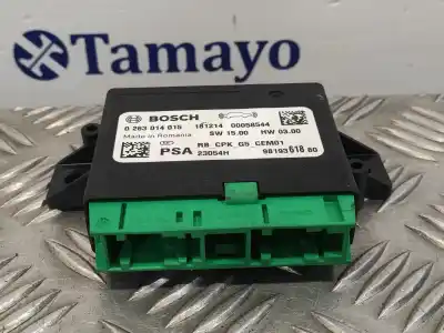 Peça sobressalente para automóvel em segunda mão módulo eletrônico por peugeot 208 i (ca_, cc_) 1.2 vti 82 referências oem iam 9819361880