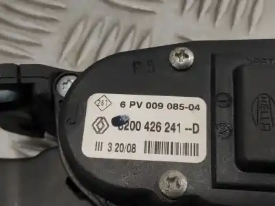 Автозапчастина б/у педаль акселератора для renault twingo ii (cn0_) 1.2 (cn0d) посилання на oem iam 8200426241d 6pv00908504 