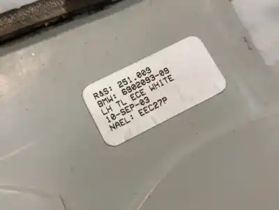 Second-hand car spare part left tailgate light for bmw x5 (e53) 3.0 i oem iam references 690209309  