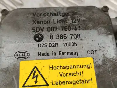 Peça sobressalente para automóvel em segunda mão balastro de xenon por bmw x5 (e53) 3.0 i referências oem iam 8386708 5dv00776041 