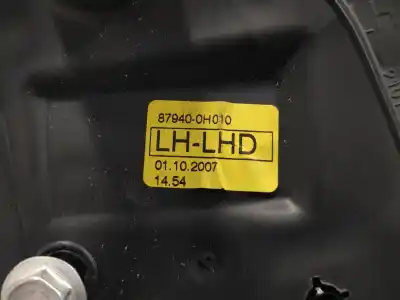 Peça sobressalente para automóvel em segunda mão espelho retrovisor esquerdo por citroen c1 1.0 cat (cfb / 384f) referências oem iam 879400h010  