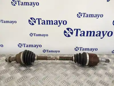 Peça sobressalente para automóvel em segunda mão transmissão dianteira esquerda por peugeot 207 cc (wd_) 1.6 16v referências oem iam 9651300980