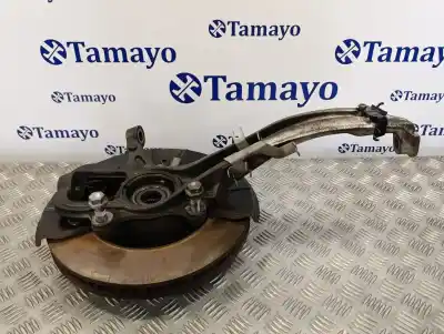 Peça sobressalente para automóvel em segunda mão manga de eixo dianteira esquerda por audi q7 (4l) 3.0 v6 24v tdi referências oem iam 7l0407257a