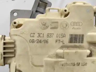 Second-hand car spare part left front door lock for audi q7 (4l) 3.0 v6 24v tdi oem iam references 3c1837015a  