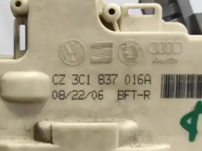 Автозапчасти б/у замок передней правой двери за audi q7 (4l) 3.0 v6 24v tdi ссылки oem iam 3c1837016a  
