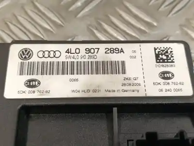 Peça sobressalente para automóvel em segunda mão módulo eletrônico por audi q7 (4l) 3.0 v6 24v tdi referências oem iam 4l0907289a 4l0910289d 