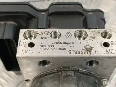 Second-hand car spare part abs for renault clio iv (bh_) 1.5 dci 90 oem iam references 476608644r 2265106455 0265956035