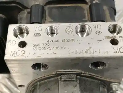 Second-hand car spare part abs for renault clio iv (bh_) 1.5 dci 90 oem iam references 0265255794 476601203r 0265956403