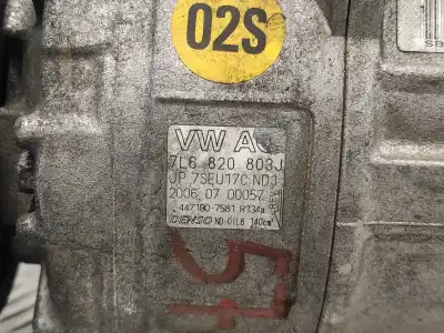 Peça sobressalente para automóvel em segunda mão compressor de ar condicionado a/a a/c por audi q7 (4l) 3.0 v6 24v tdi referências oem iam 7l6820803j 4471907581 7seu17cnd1