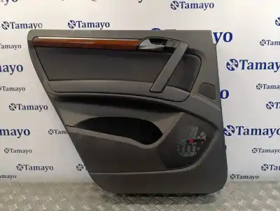 Peça sobressalente para automóvel em segunda mão forra / revestimento da porta traseira esquerda por audi q7 (4l) 3.0 v6 24v tdi referências oem iam 4l0867305b