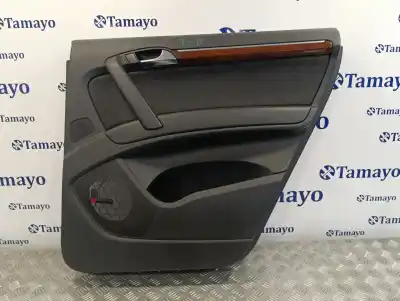 Peça sobressalente para automóvel em segunda mão forra / revestimento da porta traseira direita por audi q7 (4l) 3.0 v6 24v tdi referências oem iam 4l0863981