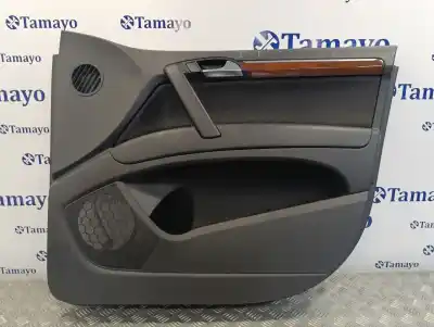 Peça sobressalente para automóvel em segunda mão forra / revestimento da porta dianteira direita por audi q7 (4l) 3.0 v6 24v tdi referências oem iam 4l0863979
