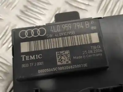 Peça sobressalente para automóvel em segunda mão módulo de confort / bsi /bcm por audi q7 (4l) 3.0 v6 24v tdi referências oem iam 4l0959794b 4l0910795b 