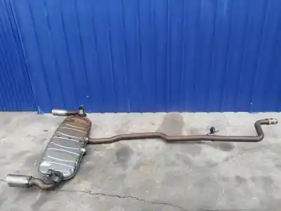 Peça sobressalente para automóvel em segunda mão escapamento completo por audi q7 (4l) 3.0 v6 24v tdi referências oem iam 