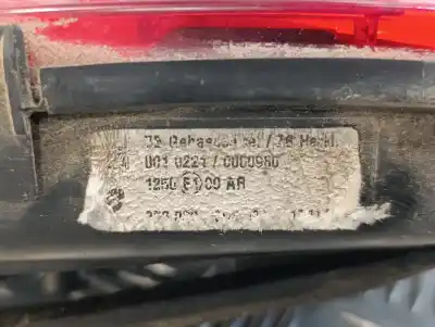 Peça sobressalente para automóvel em segunda mão farolim traseiro direito por smart micro compact car 600cc referências oem iam 253038 253034r 