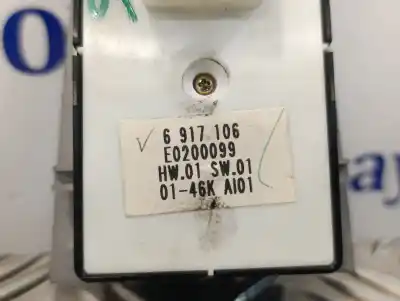 Peça sobressalente para automóvel em segunda mão botão / interruptor elevador vidro dianteiro esquerdo por bmw serie 7 (e65/e66) 3.6 v8 32v cat referências oem iam 6917106 e0200099 