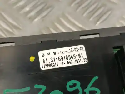 Peça sobressalente para automóvel em segunda mão comutador de luzes por bmw serie 7 (e65/e66) 3.6 v8 32v cat referências oem iam 6131691884901 549493122 