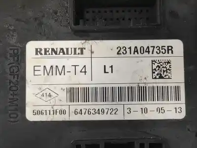 Автозапчасти б/у электронный модуль за renault clio iv (bh_) 1.5 dci 90 ссылки oem iam 231a04735r 506111f00 