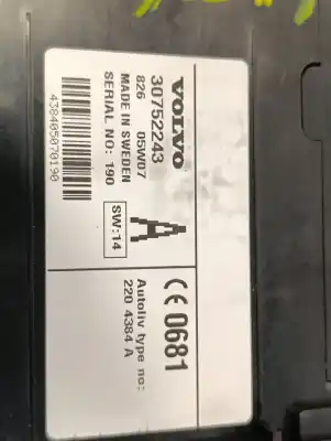 Second-hand car spare part electronic module for volvo xc70 2.4 diesel cat oem iam references 30752243 2204384a 