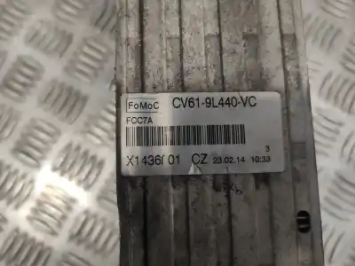 Second-hand car spare part intercooler for ford c-max (ceu) 1.0 ecoboost cat oem iam references cv619l440vc  