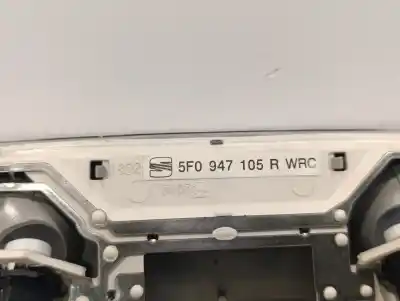 Pièce détachée automobile d'occasion lumière intérieure pour seat leon (5f1) 1.6 tdi références oem iam 5f0947105r 1k0947133h 