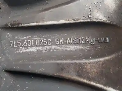 Pezzo di ricambio per auto di seconda mano cerchione in lega per porsche cayenne (typ 9pa) 4.5 v8 cat riferimenti oem iam 7l5601025c  