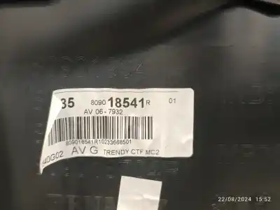 Автозапчастина б/у оббірка передніх дверей ліва для renault clio iv (bh_) 1.5 dci 90 посилання на oem iam 809018541r 809019341r 