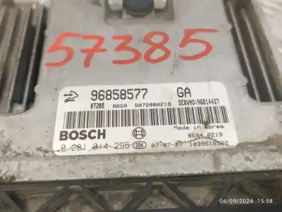 Автозапчастина б/у ебу контролер двигуна для opel antara a (l07) 2.0 cdti посилання на oem iam 96858577 0281014296 96814427