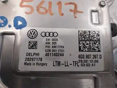 Автозапчастина б/у блок управління ксеноновими фарами для audi a5 coupe (8t) 2.0 tdi (130kw) посилання на oem iam 4g0907397d 401140244 28297178