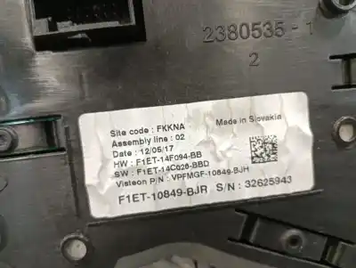 Peça sobressalente para automóvel em segunda mão quadrante por ford focus lim. black&red referências oem iam f1et10849bjr f1et14f094bb f1et14c026bbd