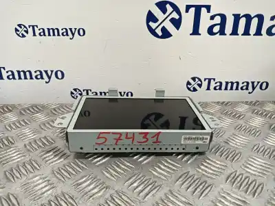 Second-hand car spare part multifunction display for ford focus lim. black&red oem iam references gm5t18b955sb  