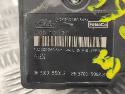 Автозапчастина б/у абс для ford fiesta vi (cb1, ccn) 1.4 tdci посилання на oem iam 8v512m110ad 06210213174 06210955813