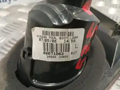 Автозапчасти б/у внутренний левый задний фонарь за nissan qashqai / qashqai +2 i (j10, nj10, jj10e) 2.0 dci ссылки oem iam 26555jd800 89071063 
