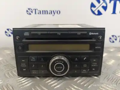 Автозапчастина б/у аудіо система / радіо cd для nissan qashqai / qashqai +2 i (j10, nj10, jj10e) 2.0 dci посилання на oem iam 28185jd00a