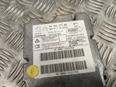 Second-hand car spare part airbag control unit for citroen c4 lim. 1.6 hdi fap oem iam references 9675027180 a2c53321949 