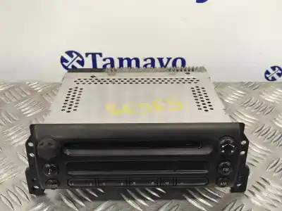 Second-hand car spare part audio system / radio cd for bmw mini (r50,r53) one oem iam references 65126963737