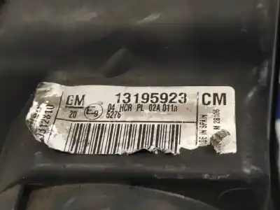 Second-hand car spare part left headlight for opel combo corsa c oem iam references 13195923 89312810 