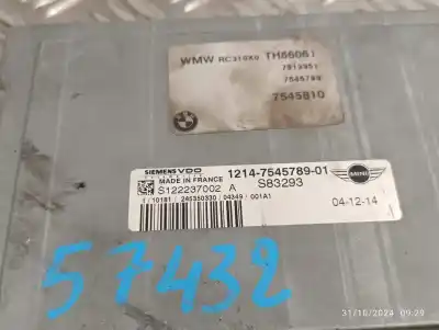 Peça sobressalente para automóvel em segunda mão centralina de motor uce por bmw mini (r50,r53) 1.6 16v cat referências oem iam 1214754578901 s122237002a 